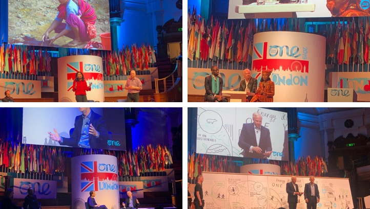 Numerous CEOs appeared during the summit